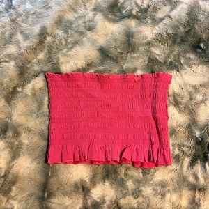 PacSun Pink Strapless Tube Top